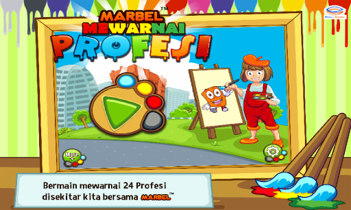 Marbel Mewarnai: Profesi