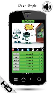 English Verbs HD LearnBots Screenshots 3