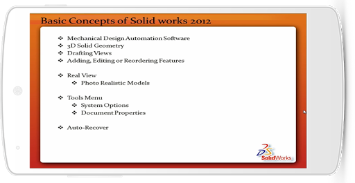 【免費教育App】Learn SolidWorks 2012-APP點子