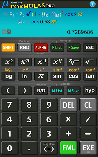 Scientific Calculator Mu PRO