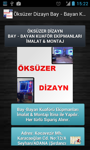 ÖKSÜZER DİZAYN KUAFÖR EKİPMAN