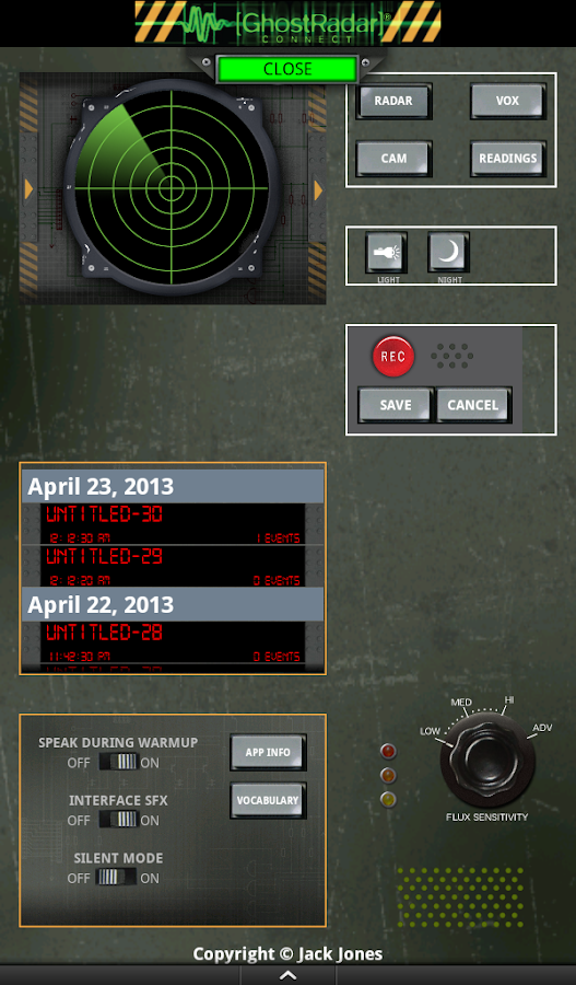 Ghost Radar®: CONNECT - screenshot