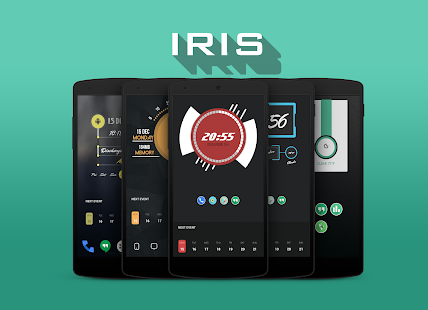 download Iris For Zooper Widget free