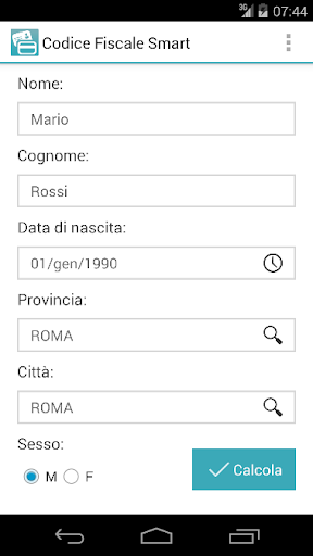 Codice Fiscale Smart