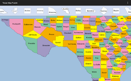 Texas Map Puzzle(圖4)-速報App