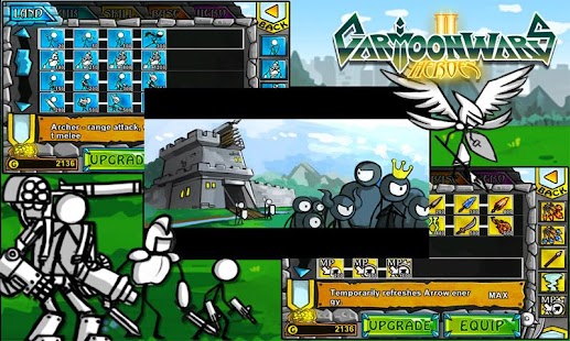 Cartoon Wars 2 apk download free full Android cracked Mod Hack Cheats