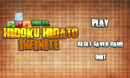 Hidoku Hidato Infinite Pro Ed.