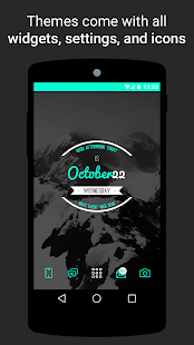 Themer: Launcher, HD Wallpaper Screenshot