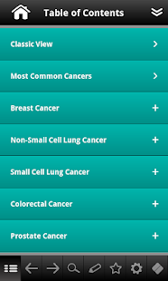 Oncology pocketcards Screen 2