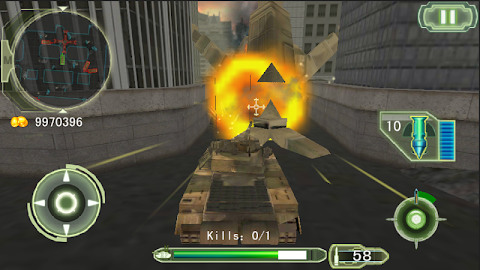 Crazy Fighting Tank 3D-FPSのおすすめ画像2