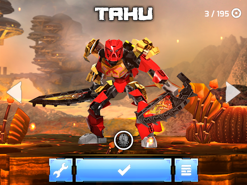 Android application LEGO® BIONICLE® screenshort