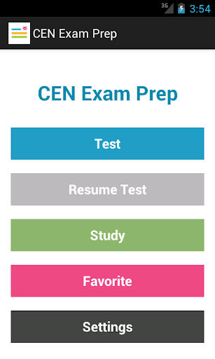 CEN Exam Prep