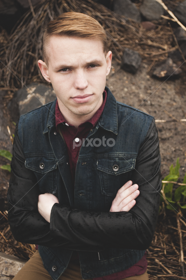 Rainy Day Sorrow by Anthony Papa - People Portraits of Men