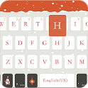 Snowflake Theme-Emoji Keyboard icon