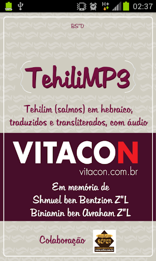 TehiliMP3 - Salmos com Áudio