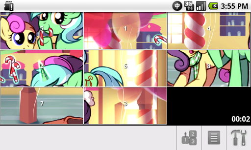 Little Pony Slide Puzzle