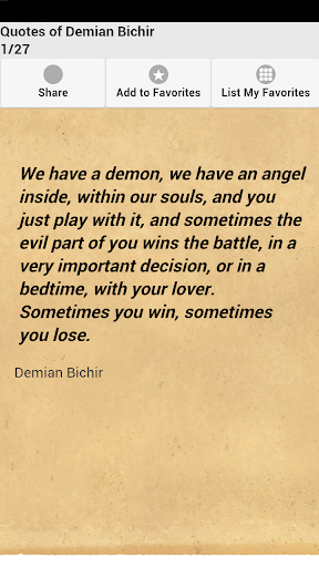 Quotes of Demian Bichir