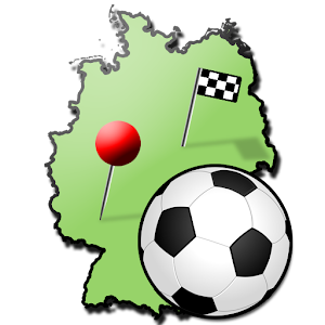 Wo ist der Ort? Fußball logo