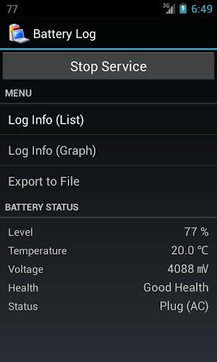 Battery Log