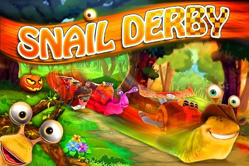 Android application Snail Derby screenshort