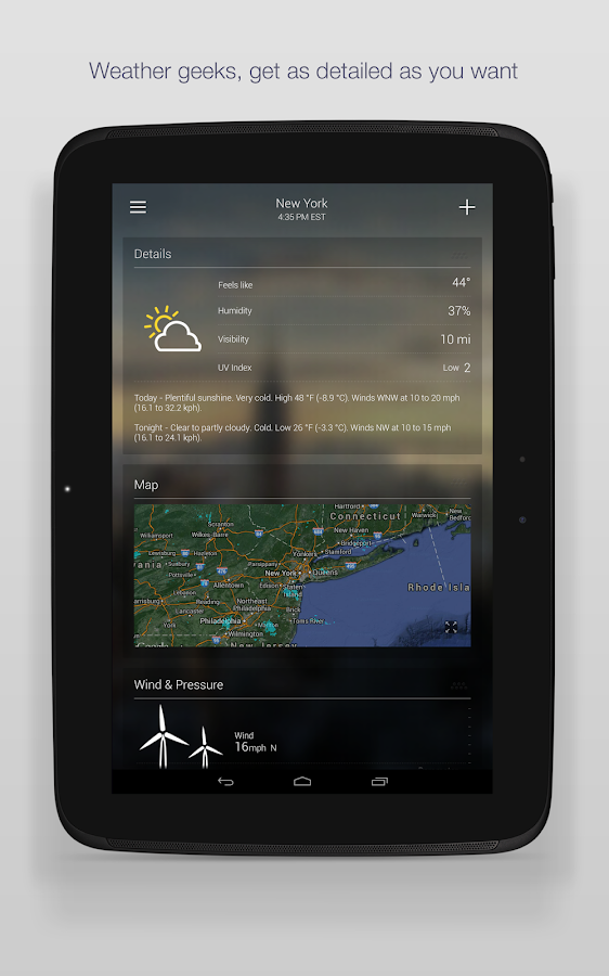 Yahoo weather android google play