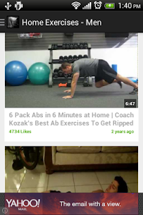 Home Exercises for men Free