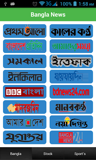 Bangla All Newspapers