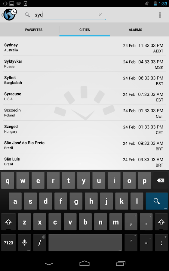 World Clock by Android Apps on Google Play