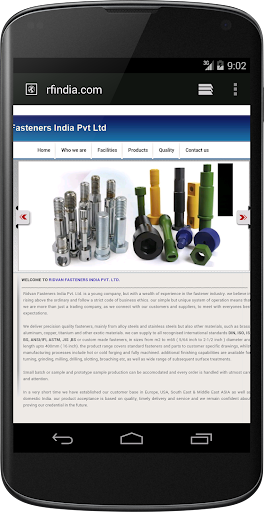 RIDVAN FASTENERS INDIA