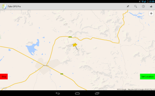 Fake GPS Pro (Route + Tilt) Screenshot
