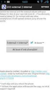 Root External 2 Internal SD