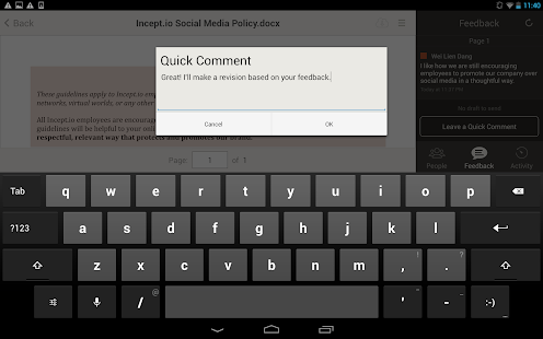  Amazon WorkDocs – Vignette de la capture d'écran  