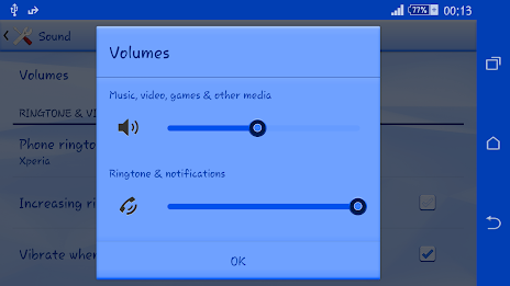 Polygons Blue Xperien Theme poster 10