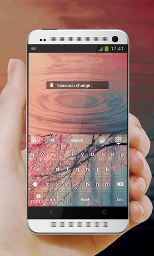 【免費個人化App】季節變化 GO Keyboard Theme-APP點子