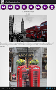 Audio Guia Londres MV Demo Screenshots 1