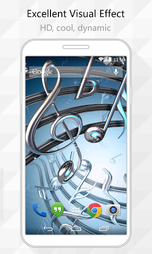 Music Notes Live Wallpaper