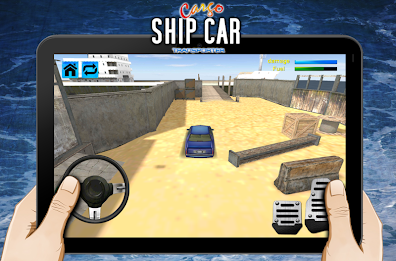 Cargo Ship Car Transporter 3D by MobilePlus poster 4