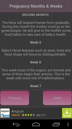 Pregnancy Months Weeks