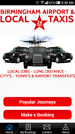 Birmingham Airport Local Taxis