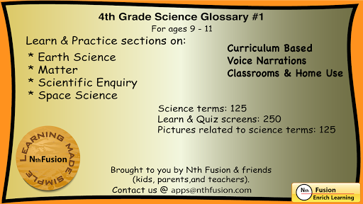 4th Grade Science Glossary 1