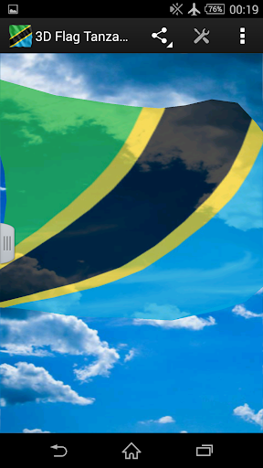 3D Flag Tanzania LWP