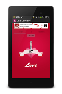 【免費生活App】情人節愛情計算器-APP點子