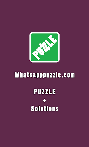 Puzzle - Solution