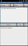 German Italian Translator Free