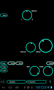 Free Download Poweramp skin TRON TURQUOISE APK for Android