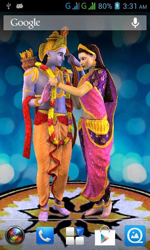 【免費個人化App】3D Sita Ram Live Wallpaper-APP點子