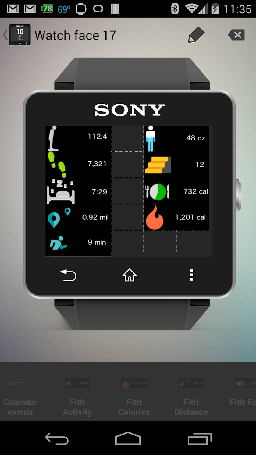 Smart FitItPro for SmartWatch2 Screen 3