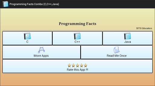 【免費教育App】Programming Facts Combo-APP點子