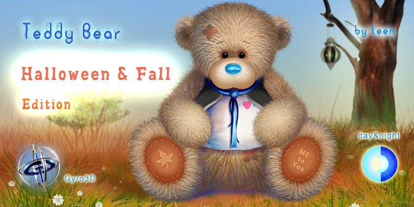 Halloween &amp; Fall Teddy Screen 1