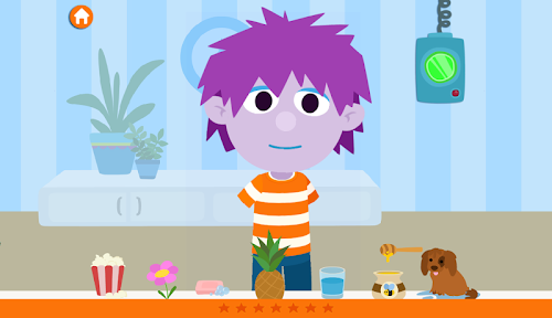 Android application Apprendre les 5 sens-Mini TFO screenshort